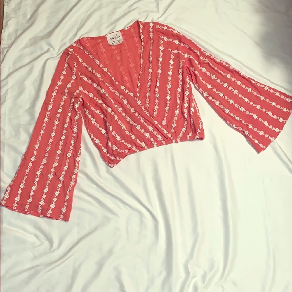 Deep V Neck Summer Top